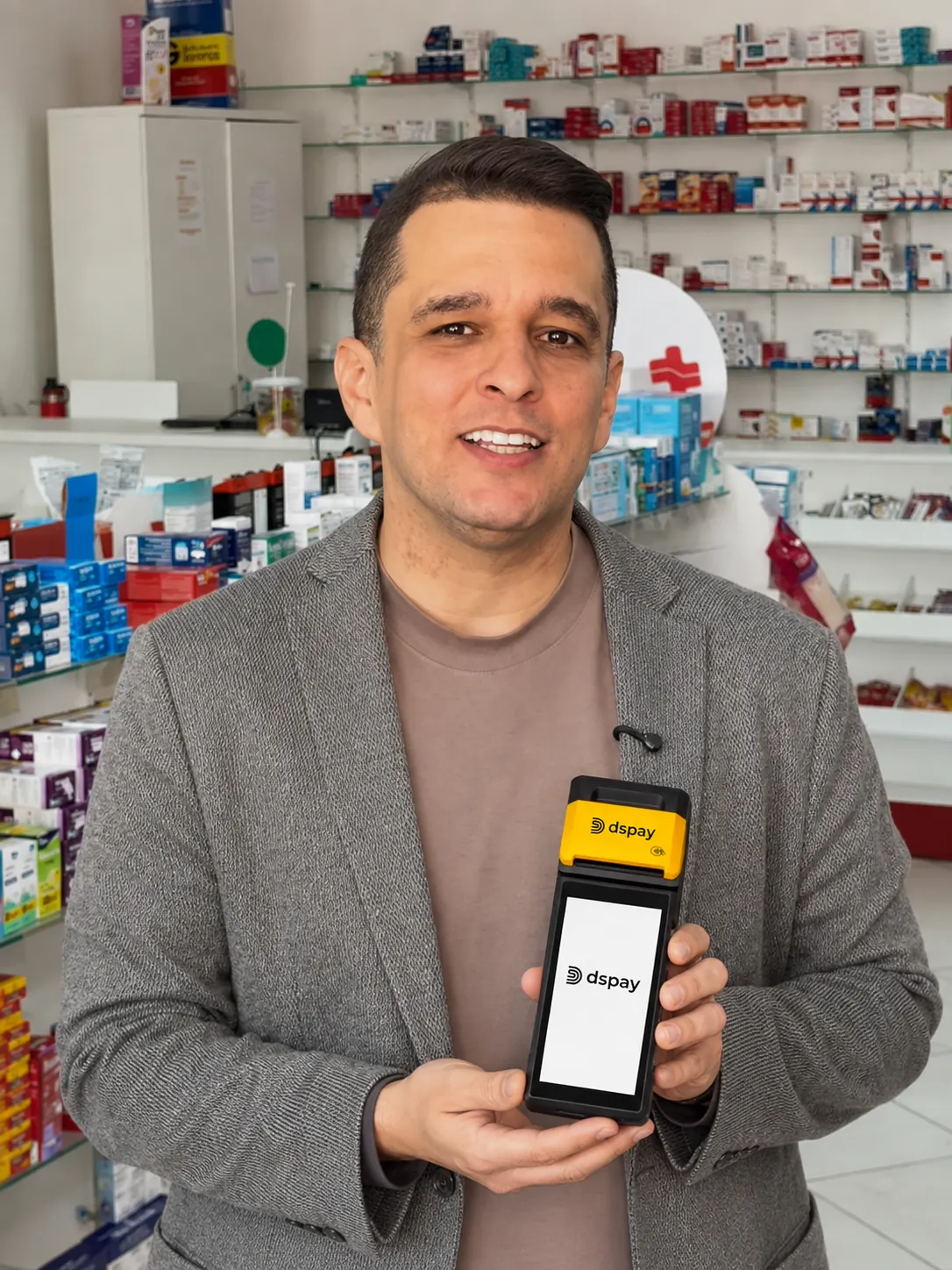 Maquininhas Dspay em uso no dia a dia do comércio
